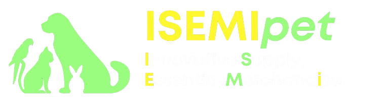 ISEMIPET Colorful Transparent Logo – Pet Products Export Brand