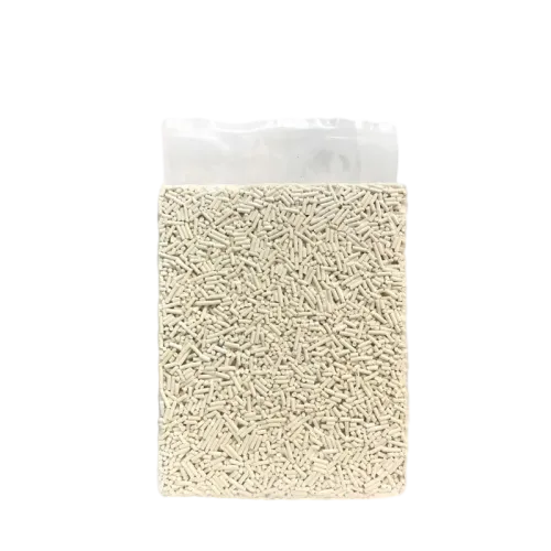 Vacuum Packaging Of Premium White Tofu Cat Litter – Clean And Efficient by ISEMIPET